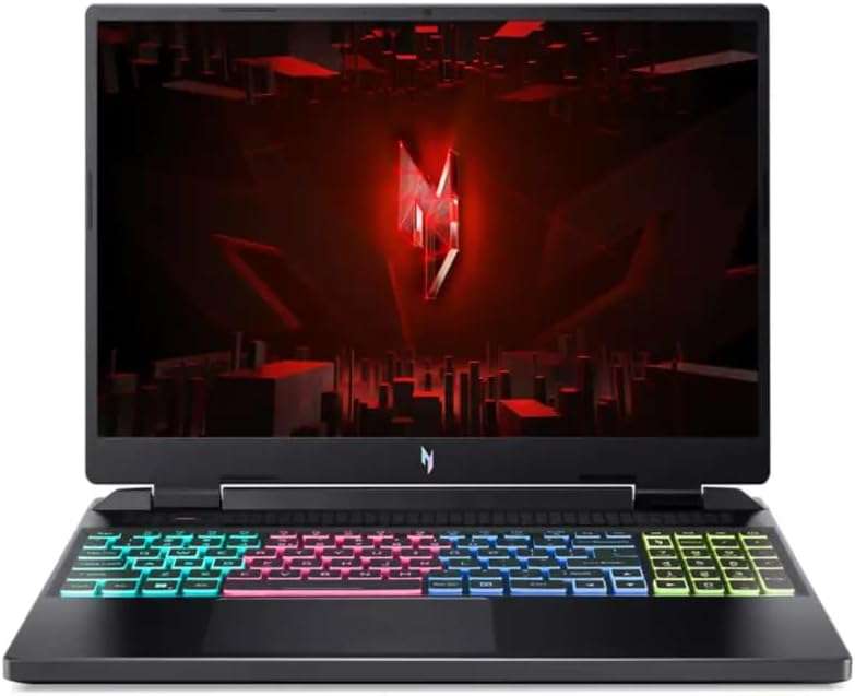 acer Nitro 16 Gaming Laptop, Intel 14-Core i7-13700H, 16" FHD+ 165Hz IPS Display, NVIDIA GeForce RTX 4050, 16GB DDR5 1TB SSD, 4-Zone RGB Backlit Keyboard, Thunderbolt 4, HDMI...