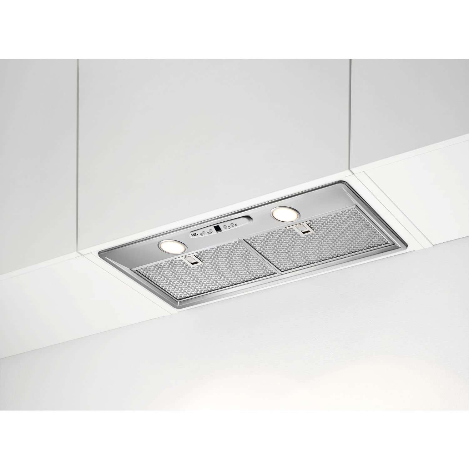 AEG 5000 Series Canopy Cooker Hood, DGB3850M, ExtractionTech, 70cm, LED Lights, 3 Variable Speeds, Washable filter, One Touch Control, Vent Capacity 600 (m³/h) 63 dB, Stainless...