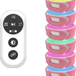 Agile Reaction Speed Training Equipment - Multi-Mode Remote Control for Coaches and Gyms, 4 Modes and 4 Light Options