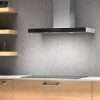 Airforce F205 90cm Wall Mounted Slim Cooker Hood - Black