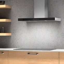 Airforce F205 90cm Wall Mounted Slim Cooker Hood - Black