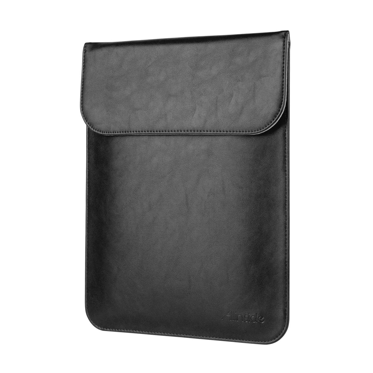 Allinside 13-13.3" Laptop Sleeve for MacBook Air 13 2010-2017 (A1369 A1466)/ MacBook Pro 13 2012-2016 (A1425 A1502)/ Pro 13 CD-ROM (A1278), Synthetic Leather, Black