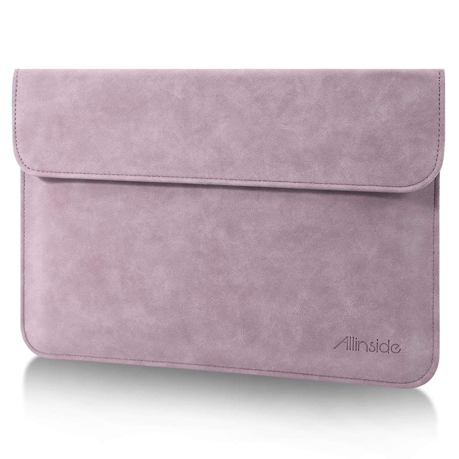Allinside 13 inch Laptop Sleeve Case for MacBook Air 13 2018-2022 (M2 A2681 M1 A2337)/ MacBook Pro 13 2016-2022 (M2 A2686 M1 A2338 A2251 A2289 A2159), PU Leather Laptop Case,...