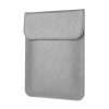 Allinside 13" Laptop Sleeve for MacBook Air 13 2018-2020 (A1932 A2179 A2337 M1)/ MacBook Pro 13 2016-2020 (A2338 M1 A2251 A2289 A2159 A1989 A1706 A1708), Synthetic Leather, Gray