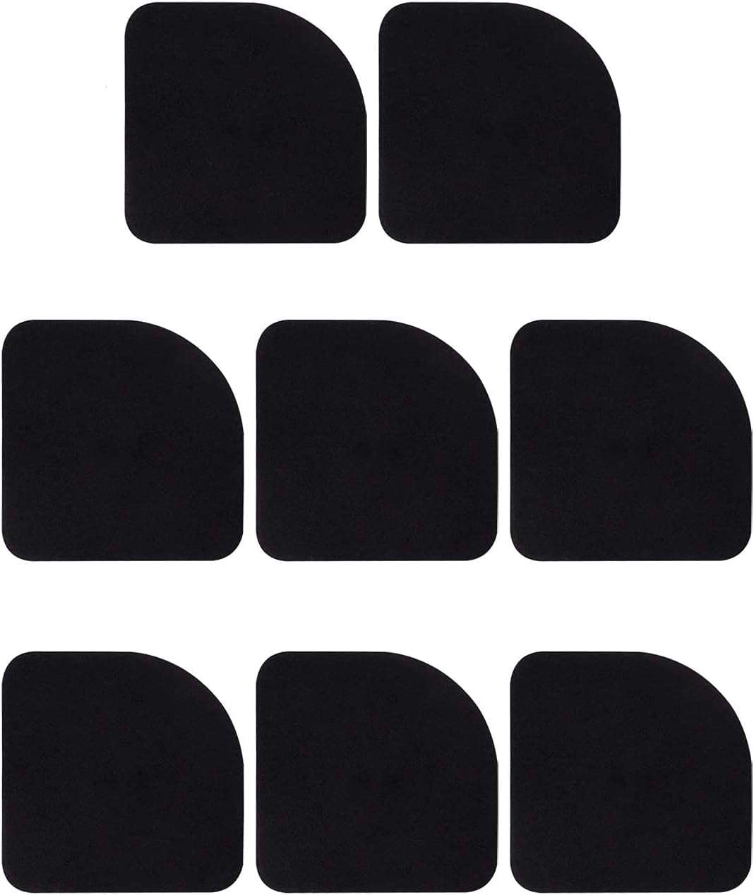 Anti-Vibration Pads,8 Pcs Shock Absorbing Washer Pads Rubber Silent Feet Mat for Washer Dryer Washing Machine Refrigerator Treadmill