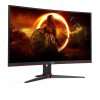 AOC Gaming C24G2AE - 24 inch FHD Curved Monitor, 165Hz, 1 ms MPRT, VA, AMD FreeSync, Speakers, Low Input Lag (1920x1080@ 165Hz, 250 cd/m², HDMI/DP/VGA)