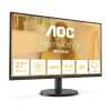 AOC U27B3A - 27 Inch UHD 4K, 60Hz, IPS, 4ms, HDR10, 3 side Frameless, Speakers, LowBlue Light, FlickerFree (3840 x 2160,350 cd/m2, HDMI 2.0 / DP 1.4)