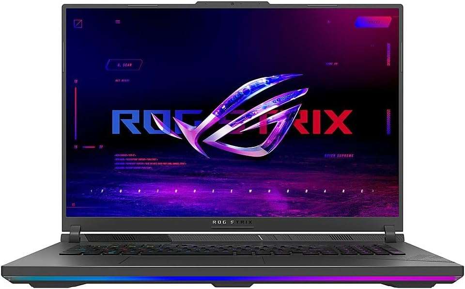 ASUS ROG Strix G18 18" 240Hz Laptop 1TB SSD 64GB DDR5 RAM Win 11 Pro (Intel 14th Gen Core i9-14900HX Processor Turbo 5.80Ghz, NVIDIA GeForce RTX 4070, 18" QHD 2560x1600) Gaming...