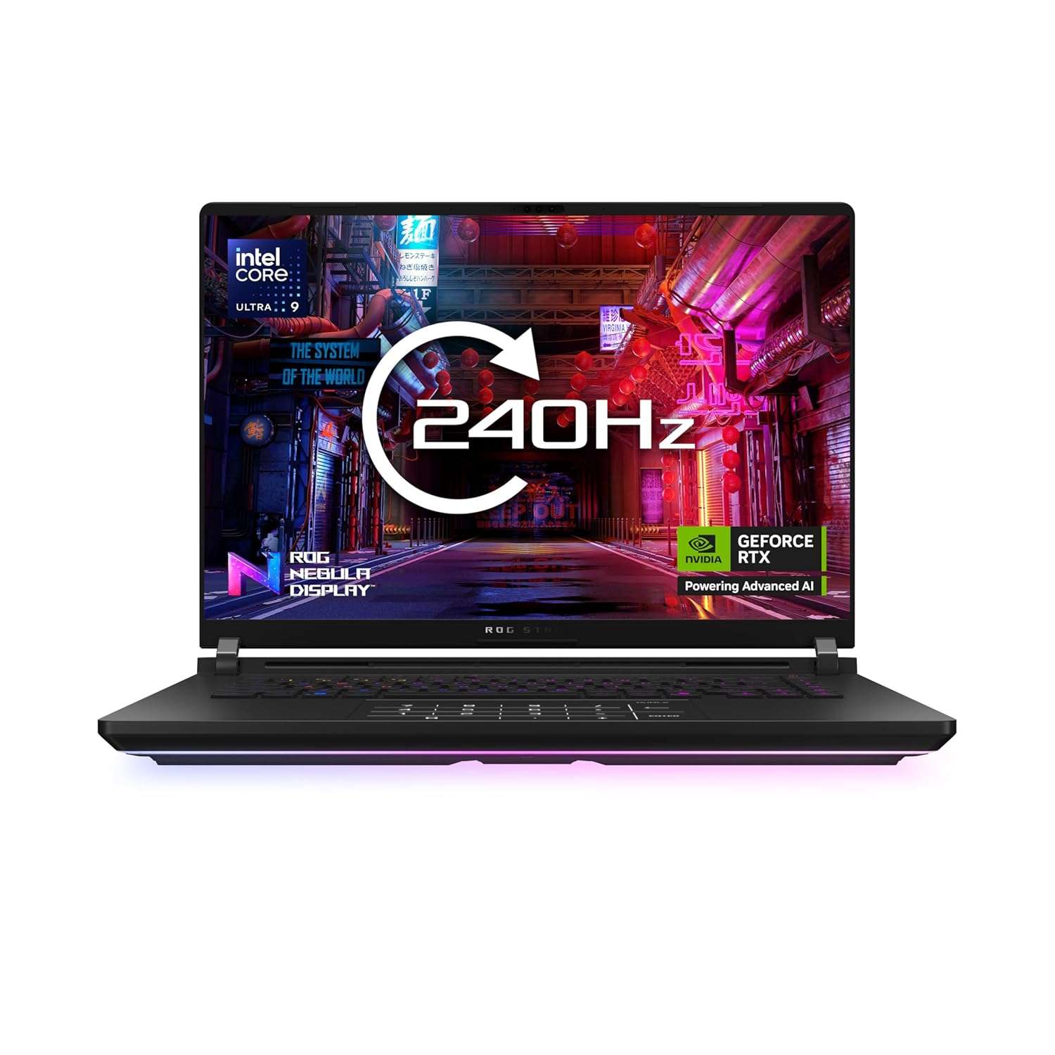 ASUS ROG Strix SCAR 16 G635LW Gaming Laptop | 16.0" WQXGA 240Hz Screen | Intel Core Ultra 9 275HX | NVIDIA GeForce RTX 5080 Laptop GPU | 64GB RAM | 2TB SSD | UK Layout Backlit...