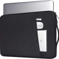 Asus ZenBook/Dell Inspiron 13.3-14.4" Laptop Case Sleeve - Surface Laptop 3/6/5/4, Surface Book 3/2/1 - Black