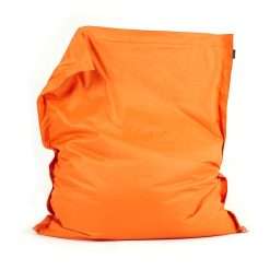 Bean Bag Bazaar Giant Bean Bag, Orange, Water Resistant Fabric, Outdoor Beanbag, Floor Cushion with Filling Included, 180cm x 140cm, Extra Wide Garden Chairs, Outdoor Seating,...
