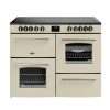 Belling Farmhouse 110E 110cm Electric Range Cooker with Ceramic Hob - Cream - A/A Rated