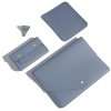 Benfan PU Leather Laptop Sleeve 13 Inch Compatible with 2024 13inch MacBook Air M3,13 MacBook Pro M2, Surface Pro 3 4 5 6 7, Dell XPS 13 with Small Pouch, Mouse Pad and Cord...