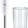Braun MultiQuick 1 Hand Mixer MQ10.001M, Lightweight Mixer with EasyTwist Technology, One Speed, 600ml Beaker Included, 450W, White