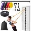 Brebebe Door Anchor Strap for Resistance Bands Exercises, Multi Point Anchor Gym Attachment for Home Fitness, Portable Door Band Resistance Workout Equipment, Easy to Install,...