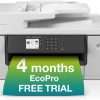BROTHER MFC-J5340DWE Inkjet Printer with EcoPro Subscription, Wireless Colour Inkjet Printer, 4-in-1 (Print/Copy/Scan/Fax), A3, 4 monthtrial, Automatic ink, UK Plug