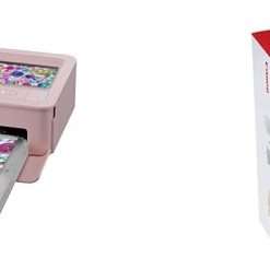 Canon SELPHY CP1500 Colour Portable Photo Printer - Print long-lasting photos with this easy to use & Paper for SELPHY CP1500 - RP-108 Genuine Ink + Paper Set (100 x 148mm) 108...