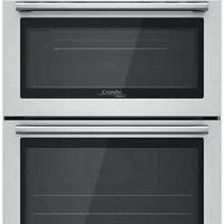 CD67G0CCX/UK 60cm Freestanding Gas Cooker with Double Oven & Gas Hob â€“ Stainless Steel â€“ FSD â€“ Easy Clean Enamel