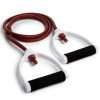 Champion Sports Resistance Tube Bands for Men and Women, 10 lbs - 100 lbs Resistance - Durable Stretch Fitness Band for Strength Training, Stretching, Rehabilitation - Premium...