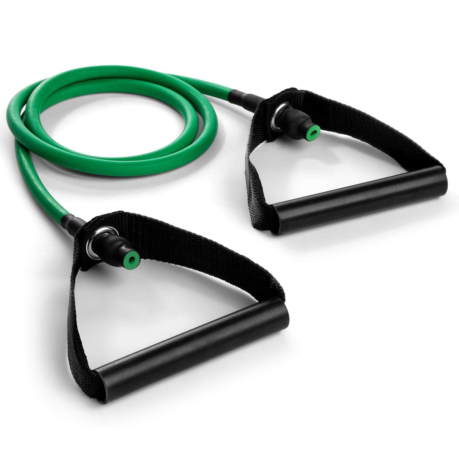 Champion Sports XP Resistance Tube Bands for Men and Women, Light Resistance, Green - Durable Fitness Band for Strength Training, Stretching, Rehabilitation - Premium Home...
