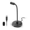 CMTECK USB Computer Microphone G009, Noise-Cancelling Recording Desktop Mic for PC/Laptop for Online Chatting, Home Studio, Podcasting, Gaming, Skype, YouTube with Mute...
