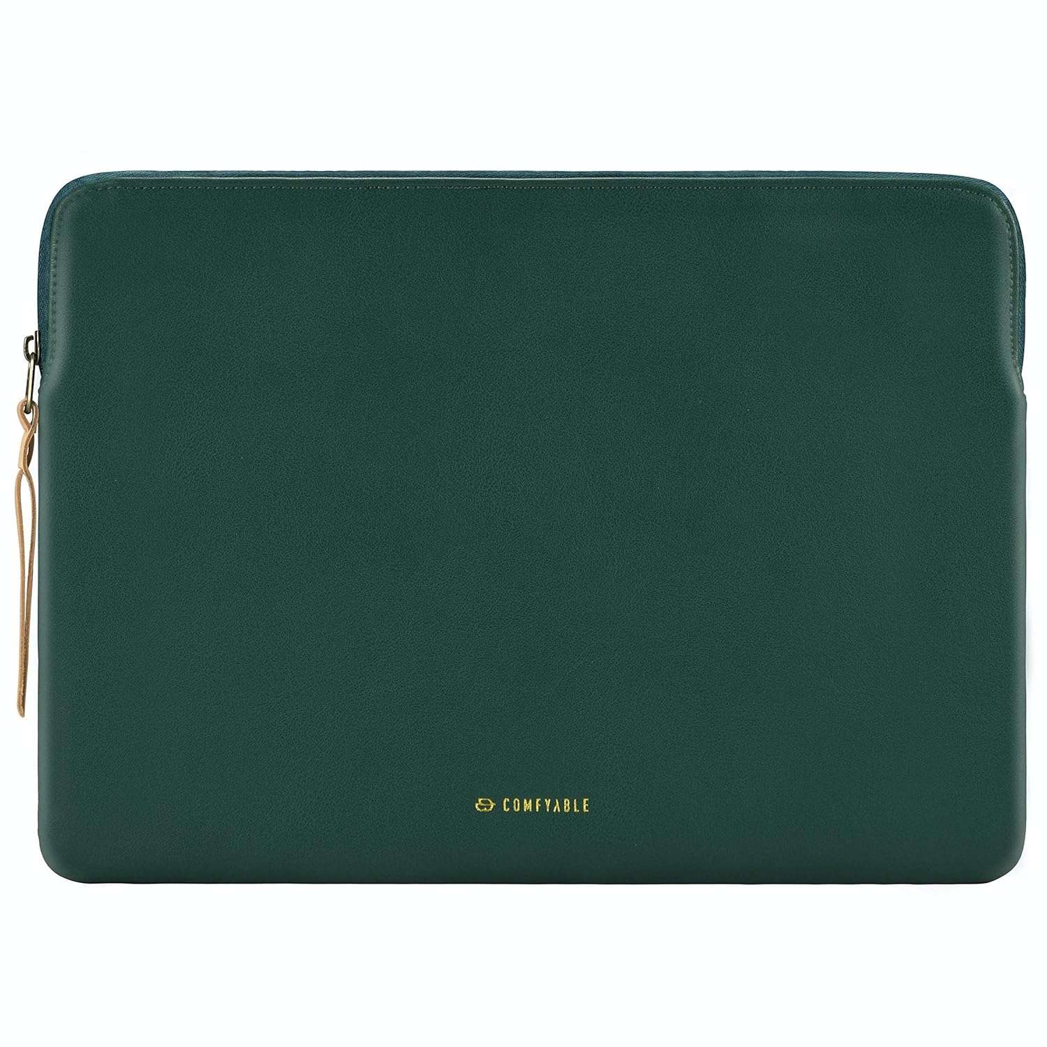 Comfyable Slim Laptop Sleeve 14 In Compatible for MacBook Pro 14-in M4 M3 M2 M1 Pro/Max, All Versioned 13-13.3 Inch MacBook Pro & MacBook Air, PU Leather Sleeve 14in Bag Case...
