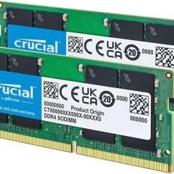 Crucial RAM 16GB Kit (2x8GB) DDR4 3200MHz CL22 (or 2933MHz or 2666MHz) Laptop Memory CT2K8G4SFRA32A