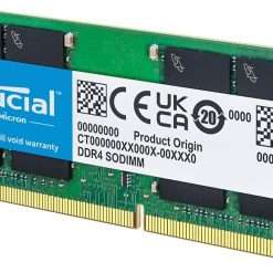 Crucial RAM 32GB DDR4 3200MHz CL22 (or 2933MHz or 2666MHz) Laptop Memory CT32G4SFD832A