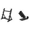 CYXZE Dumbbell Rack 4 Tier Heavy Duty Weight Rack Home Gym Dumbbell Storage Stand Storage Stand Large Multi-layer Weight Plates Holder Weight Sets