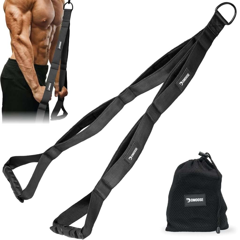 Pull On Rope DMoose Tricep Rope Cable Attachment Handles, Tricep Pull Down Rope for ...