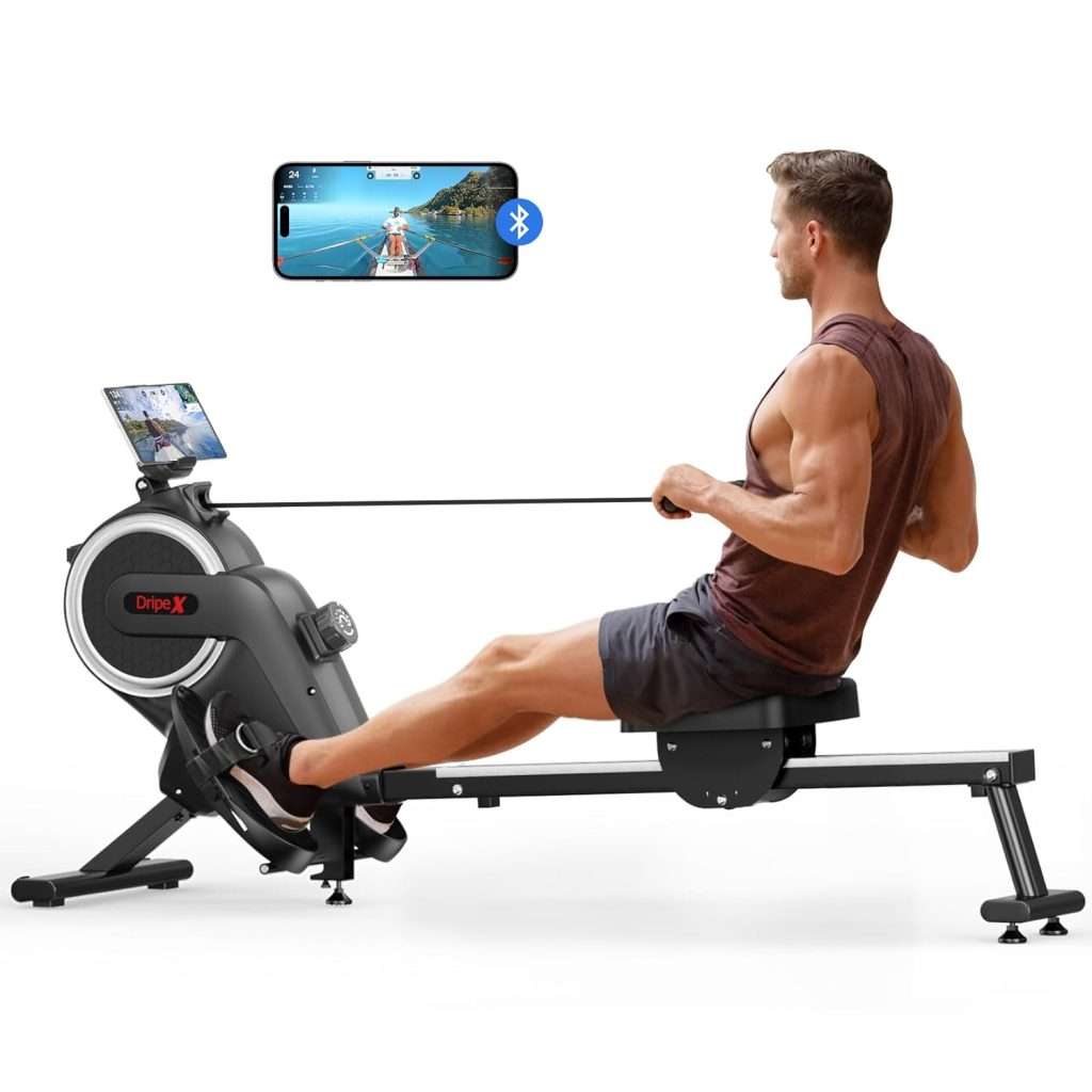 Dripex Rowing Machines for Home Gym, Rowing Machine with 16 Levels of ...