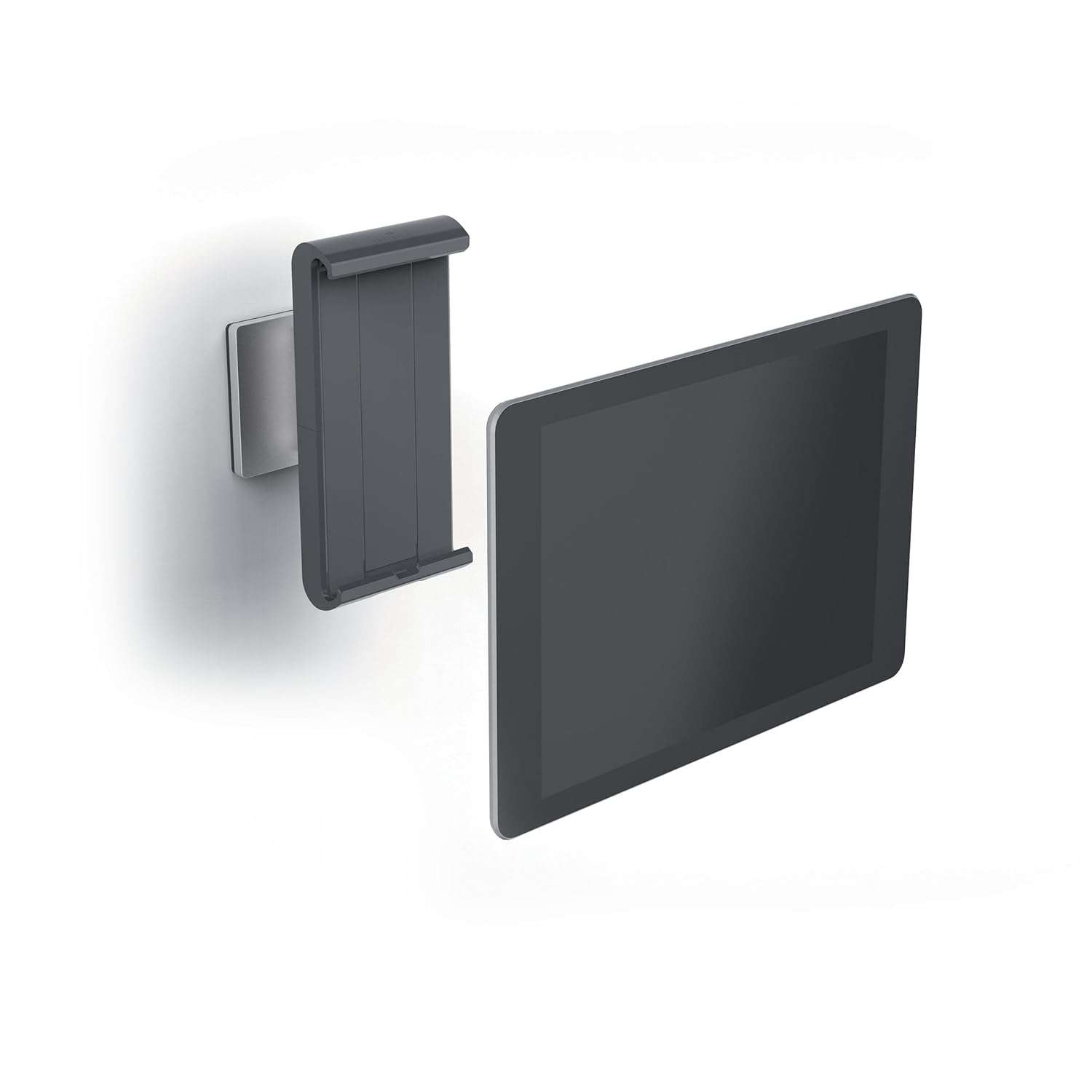 Durable Aluminium Wall Mounted Tablet Holder - Anti Theft Lockable & Rotatable 360° - Universal Mount for 7-13" iPad, Samsung, Surface & More - Security Bracket