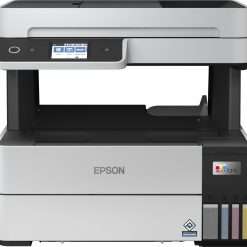 Epson EcoTank ET-5170 Printer with Tanks, 4-in-1 Multifunction Printer: Duplex Printer/Scanner/Copier/Fax, A4, Color Inkjet, Direct WiFi, Ethernet, Display, Low Cost Per Page
