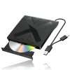 External Blu Ray Drive, USB 3.0 and Type-C Blu Ray Burner Portable Blu Ray DVD/CD/BD Player, 3D Optical Bluray Drive Compatible with Windows XP/7/8/10/11 Macos for MacBook...