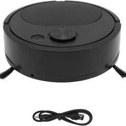 Fangxuee Robot Vacuum Cleaner for Wooden Flooring Mini Smart Sweeping Multifunctional USB Charging Mini Smart Sweeping Robot Vacuum Cleaner Multifunctional for Wooden Flooring...