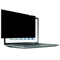 Fellowes PrivaScreen Anti Glare Privacy Filter and Screen Protector for Laptop, 12.5 Inches 16:9 Widescreen Easy Attach and Removal with Quick Reveal Tabs, Black