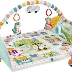 Fisher-Price Activity City Gym to Jumbo Play Mat, multi