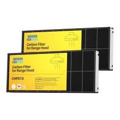 GOLDEN ICEPURE Activated Carbon Filter Cooker Hoods Compatible with Bosch DHZ3406, DHZ3405, 00296178, 296178, Siemens LZ34500, LZ34501, Neff Z5143X0, Constructa CD53030, 2 Pieces