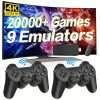 HeavenBird Wireless Retro Game Console, Plug & Play Video TV Game Stick with 20000+ Games, 64G, 9 Emulators, 4K HDMI Nostalgia Stick Game for TV, Dual 2.4G Wireless Controllers