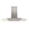 Hotpoint PHGC94FLMX 90cm Chimney Cooker Hood in Stainless Steel
