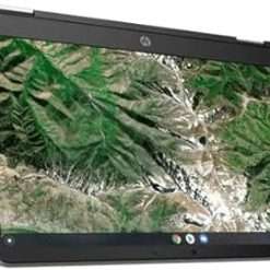 HP Chromebook x360 14a-ca0005na 14” FHD Touch Laptop, Intel Celeron N4020 (2 Cores, 2.8GHz), 4GB RAM, 64GB SSD, Intel UHD Graphics, WiFi 11ac & BT 5, Chrome OS – UK Keys -...