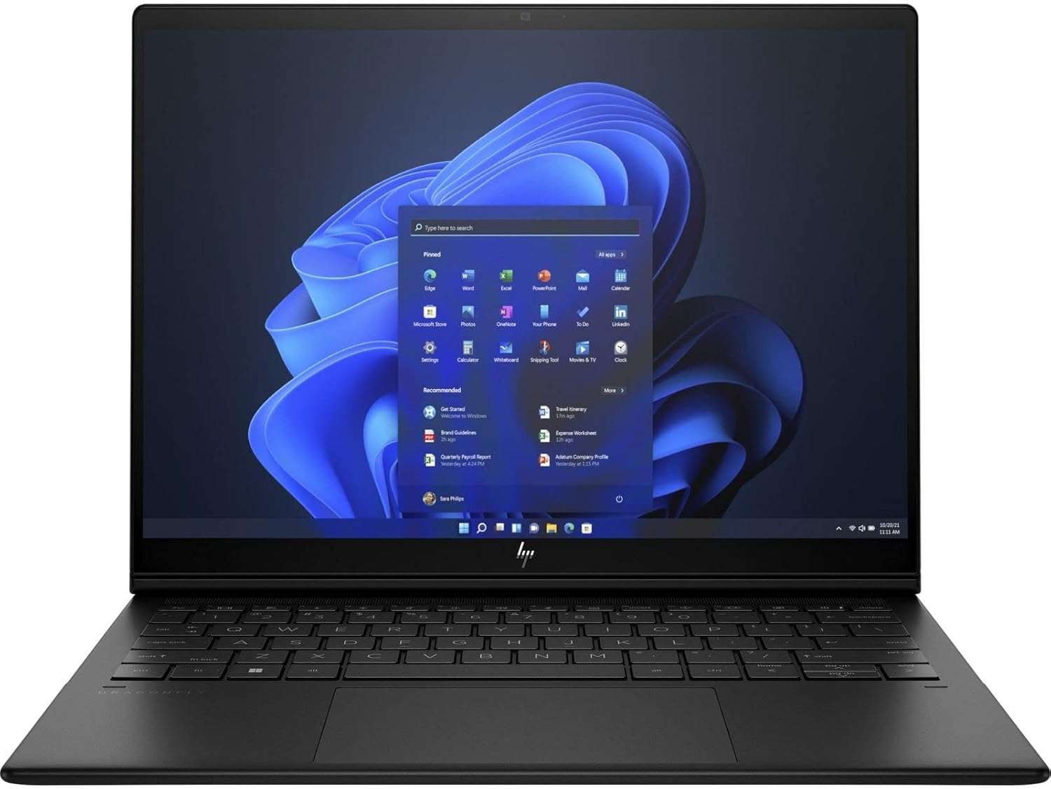 HP Folio Dragonfly G3 Intel® Core™ i7 i7-1255U Laptop 34.3 cm (13.5") Touchscreen WUXGA+ 32 GB LPDDR5-SDRAM 1 TB SSD Wi-Fi 6E (802.11ax) Windows 11 Pro Black