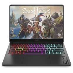 HP Omen Transcend 14-fb0008na 14" Gaming Laptop (Intel Core Ultra 9 185H | 32GB LPDDR5x 7467 MHz RAM | 1TB M.2 NVMe SSD | Nvidia GeForce RTX 4070 8GB GDDR6 | Windows 11) Black