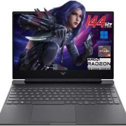 HP Victus 15.6" 144Hz FHD Gaming Laptop,AMD Ryzen 5 7535HS,16GB DDR5 RAM,1TB SSD,AMD Radeon RX 6550M(Beats RTX 2050),Backlit Keyboard,Windows11 Pro, Mica Silver (16GB RAM | 1TB...