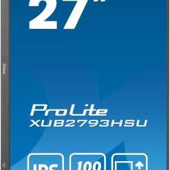 iiyama XUB2793HSU-B7 27 inch IPS slim bezel, 100Hz, 1ms, FreeSync, 1920x1080, HDMI/DP/USB, Height Adjustable Stand