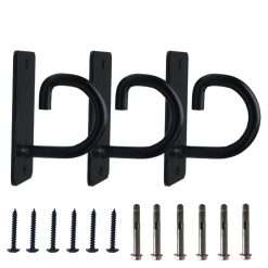 Jinyuanchao 3pcs Battle Rope Anchor Kit, Ceiling Mount Anchor Bracket Hook for Suspension Straps Gymnastic Rings, Body Weight Strength Training Systems, Yoga Swings Hammocks,...