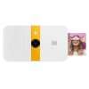 KODAK Smile Instant Print Digital Camera – Slide-Open 10MP Camera w/2x3 ZINK Printer, Screen, Fixed Focus, Auto Flash and Photo Editing – White/Yellow