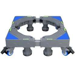 KOLENSA Washing Machine Refrigerator Stand Universal Adjustable and Movable Furniture Baseï¼ŒTelescopic Wheel Slide Brake Lift Mobile Brackets For Heavy Appliances Like Washers,...