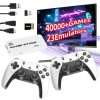 KoolShiro Wireless Retro Game Console, Gaming Stick 4k HDMI Output Built-in 40,000+ Games 23 Emulators, 2.4GHz Wireless Controllers, Plug & Play Video Games with 128G TF Card...