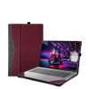 Laptop Case Cover for 14 inch Lenovo Yoga 7 2-in-1 14AHP9 /14IML9[not for Yoga Pro 7 Series],PU Leather Notebook PC Protective Sleeve with Pen Holder (Burgundy)